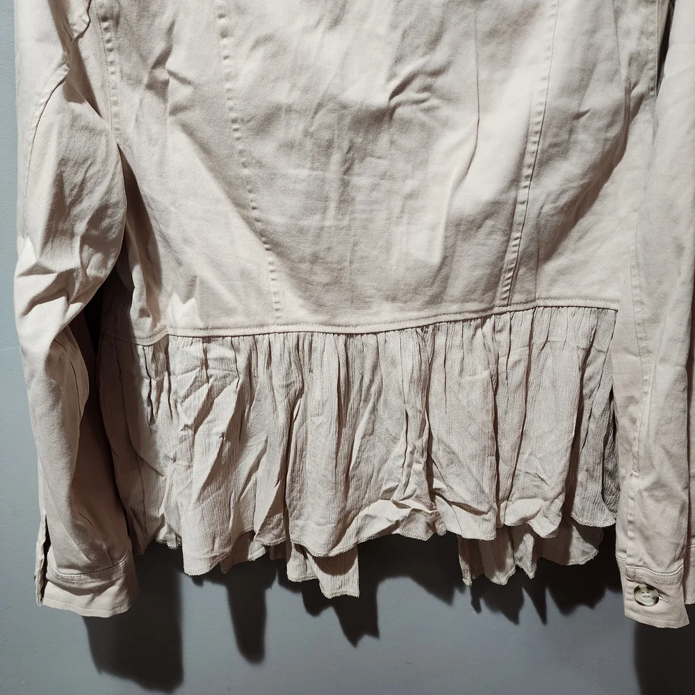 Torrid 0 Light Tan Utility Jacket - Picture 7 of 8